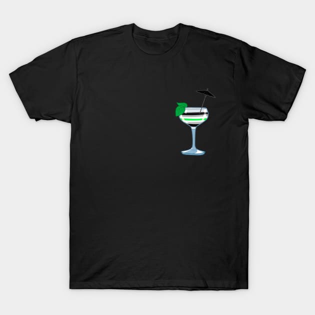 Agender cocktail #1 T-Shirt by gaypompeii